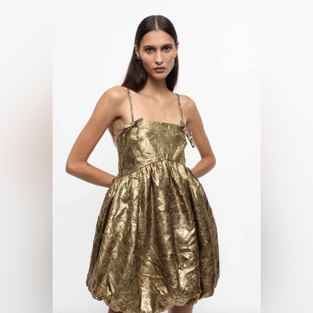 Ganni Shibori Cocktail Dress